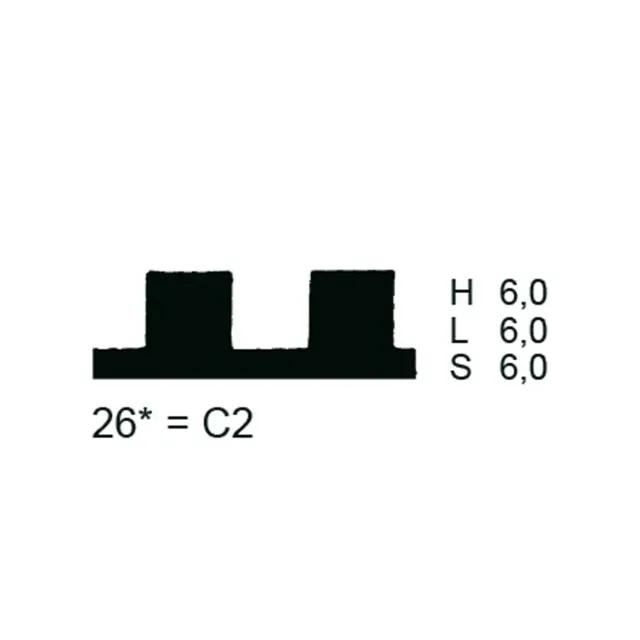 PPW Toothed Blade (Metal) - Shape 26