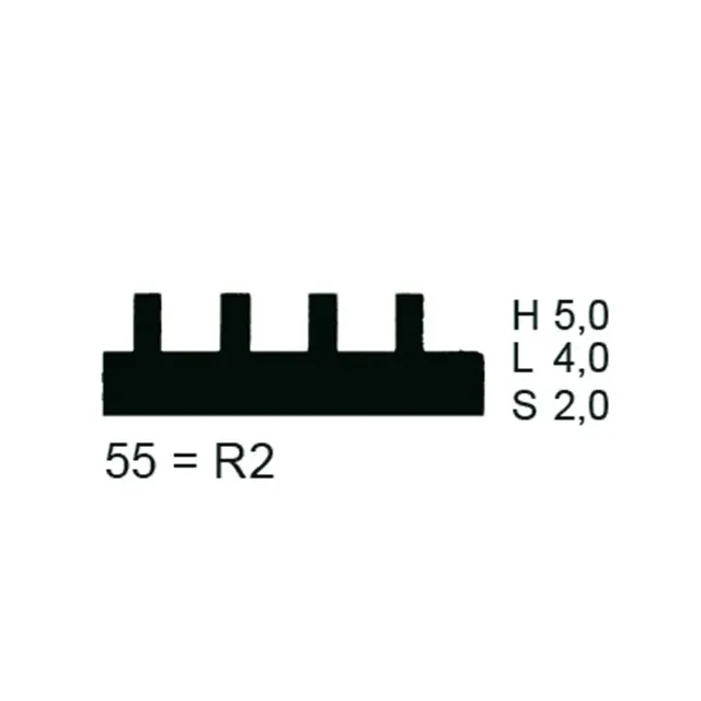 PPW Toothed Blade (Metal) - Shape 52 = R2