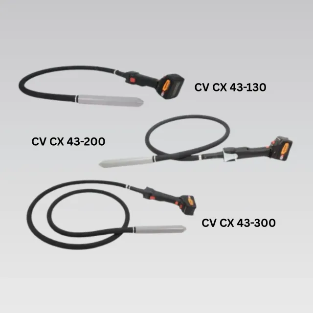 ROKAMAT Cordless Concrete Vibrator - CV CX (91400/91500/91600)